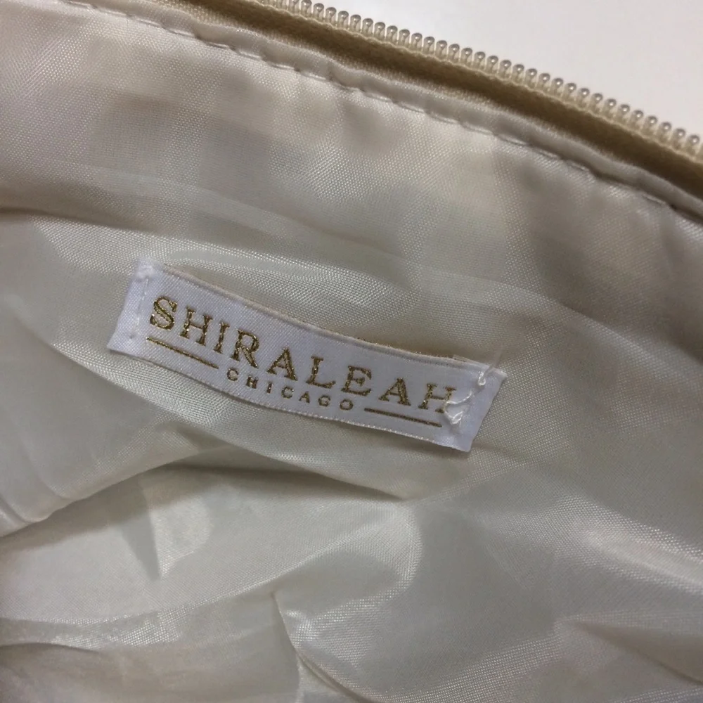 Shiraleah Chicago Metallic Dot Zippered Pouch